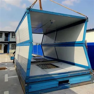Z Shape Folding Container House